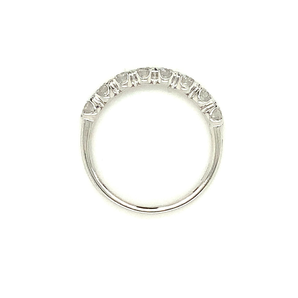 Christopher Designs Crisscut® Stackable Lab Grown  Diamond Wedding Band 0.82 ctw 14K White Gold - Image 2 of 3