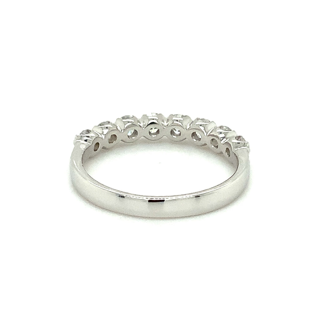 Christopher Designs Crisscut® Stackable Lab Grown  Diamond Wedding Band 0.82 ctw 14K White Gold - Image 3 of 3