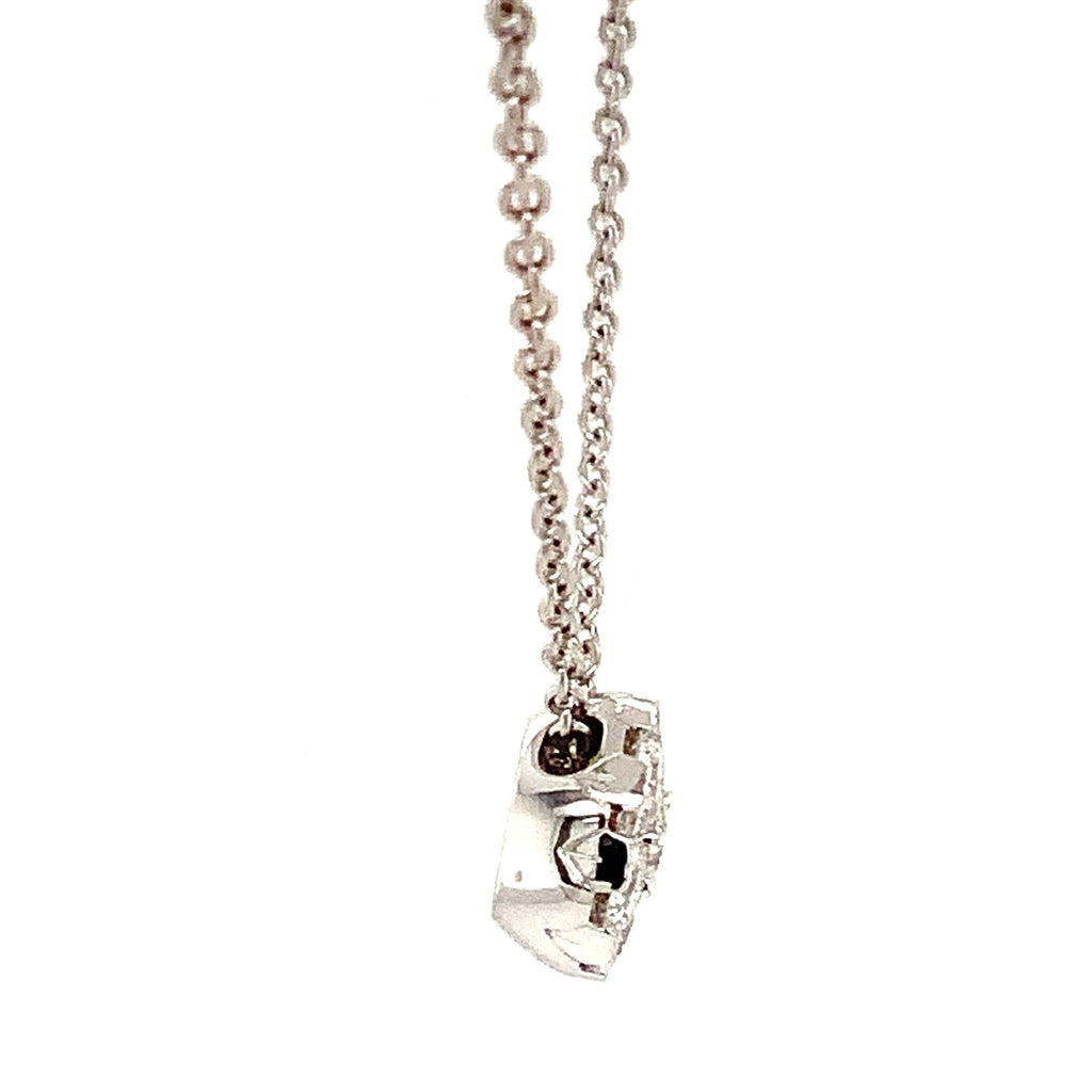 Memoire Harmony Collection Diamond Slide Necklace Set in 18K White Gold - Image 4 of 4