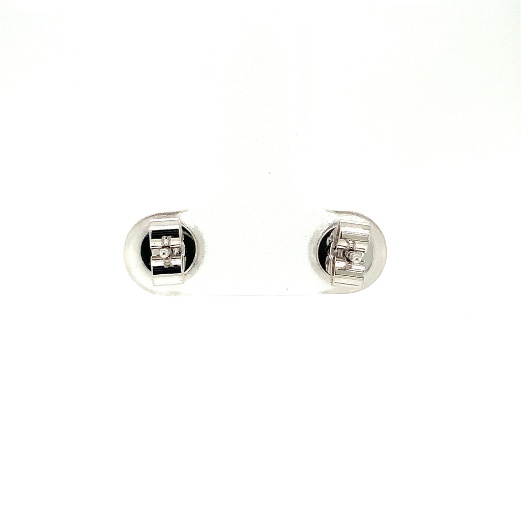 Memoire Harmony Collection Diamond Post Earring Set in 18K White Gold - Image 2 of 4