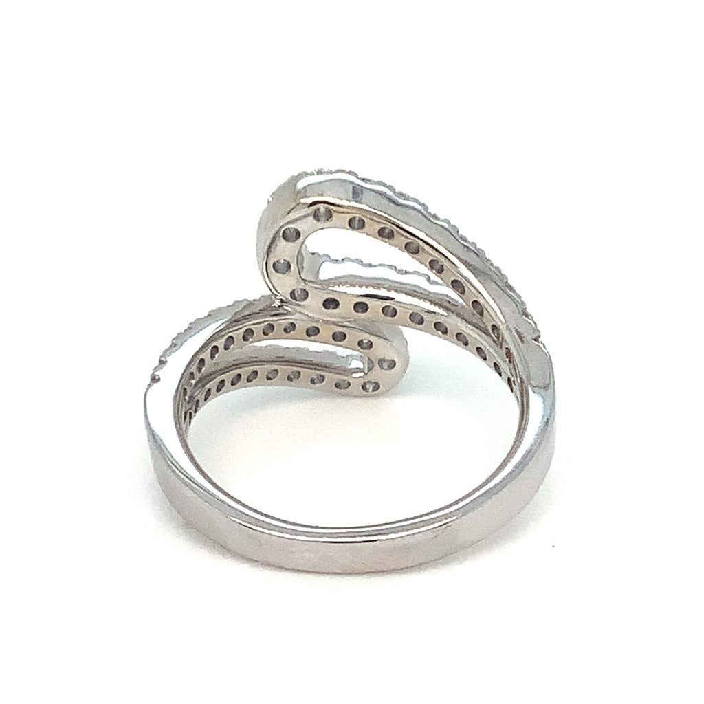 Memoire Harper High-Tea Diamond Right Hand Ring Set in 18K White Gold - Image 4 of 6