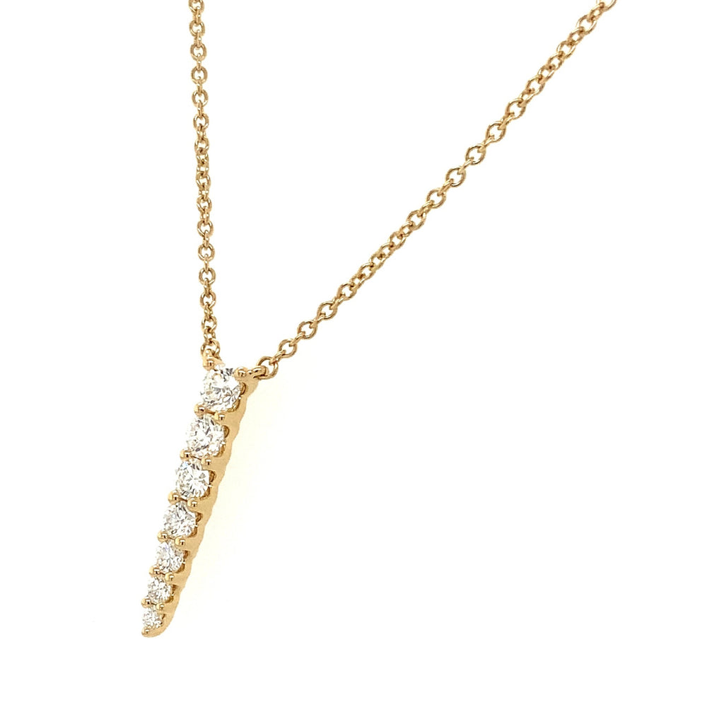 Memoire Identity Collection Diamond Pendent 18K Yellow Gold 0.47 Caret tw. - Image 3 of 5