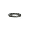 A Link Convertible Collection Black Diamond Oval link in Black Rhodium finished 18K White Gold - Image 1 of 5