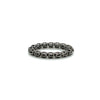 A Link Convertible Collection Black Diamond Oval link in Black Rhodium finished 18K White Gold - Image 3 of 5