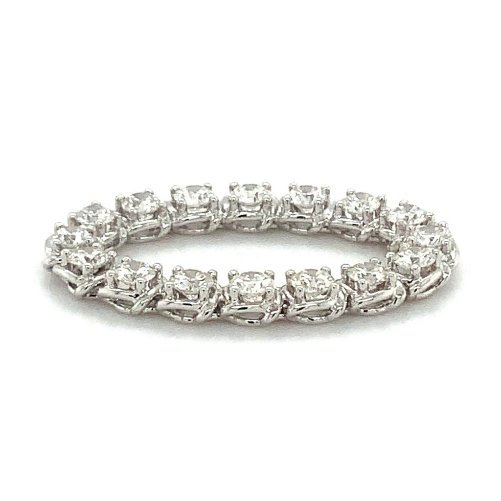 A Link Convertible Collection Diamond Oval link in 18K White Gold - Image 2 of 6