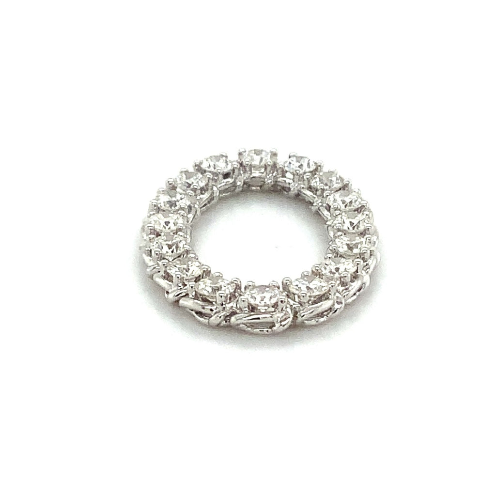 A Link Convertible Collection Diamond Oval link in 18K White Gold - Image 4 of 6