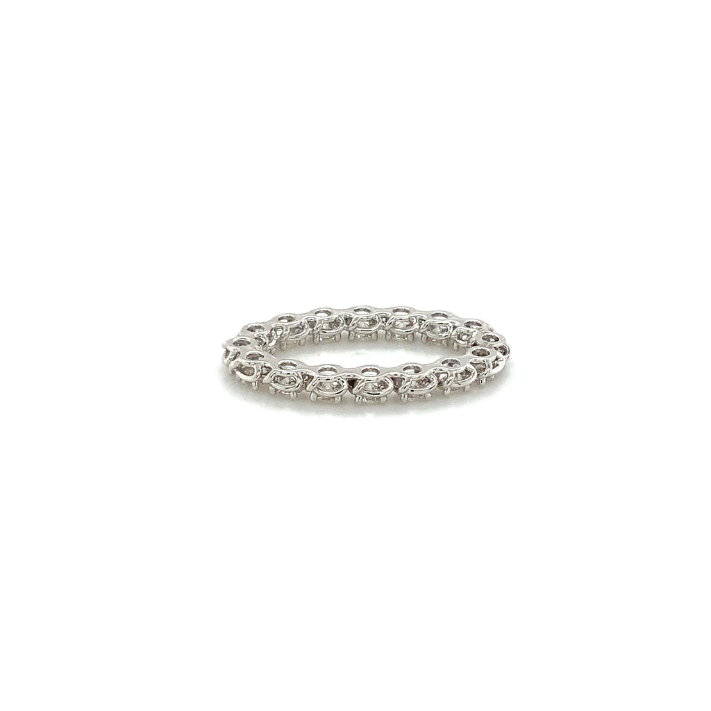 A Link Convertible Collection Diamond Oval link in 18K White Gold - Image 5 of 6