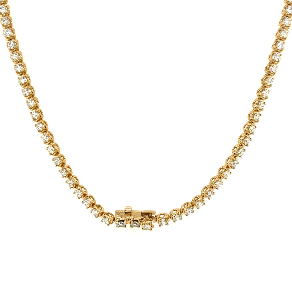 A Link Convertible Collection Diamond Necklace in 18K Yellow Gold - Image 10 of 16