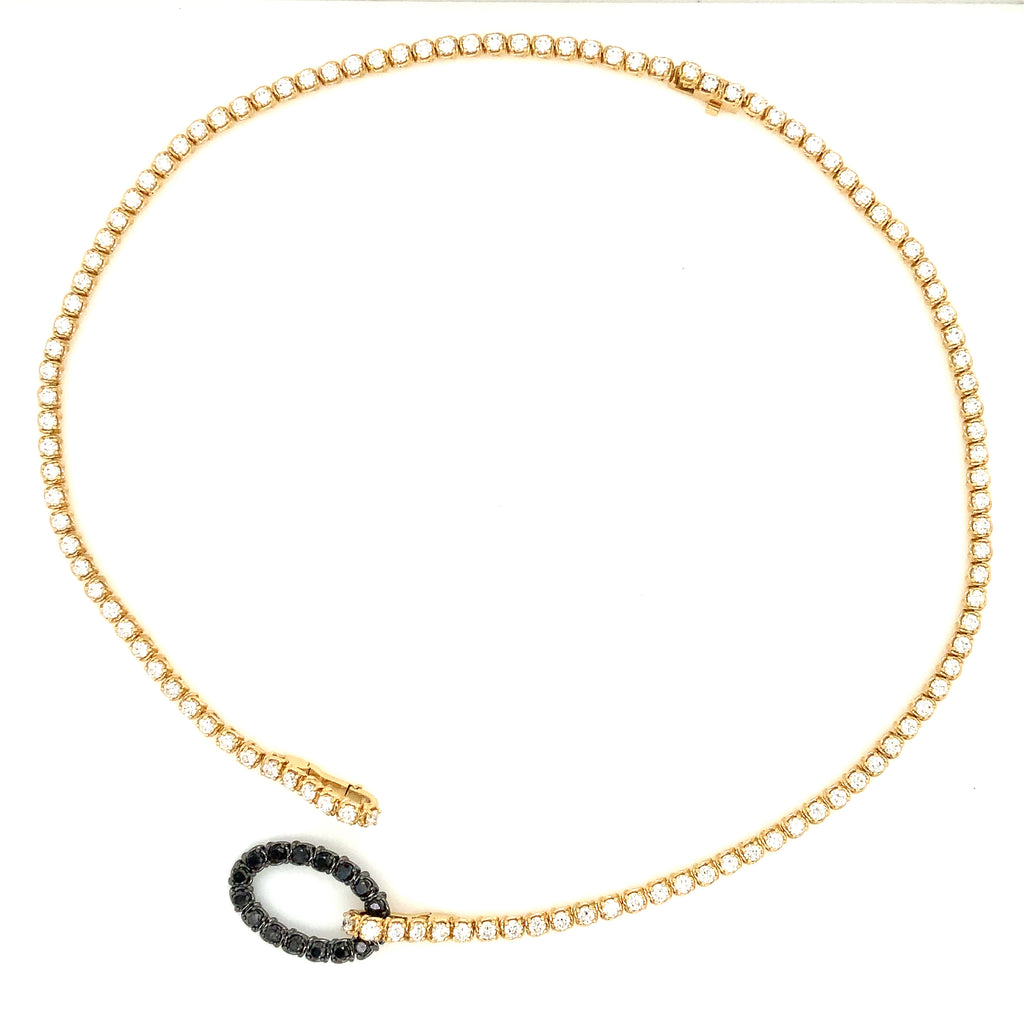 A Link Convertible Collection Diamond Necklace in 18K Yellow Gold - Image 4 of 16
