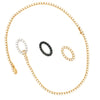 A Link Convertible Collection Black Diamond Oval link in Black Rhodium finished 18K White Gold - Image 5 of 5