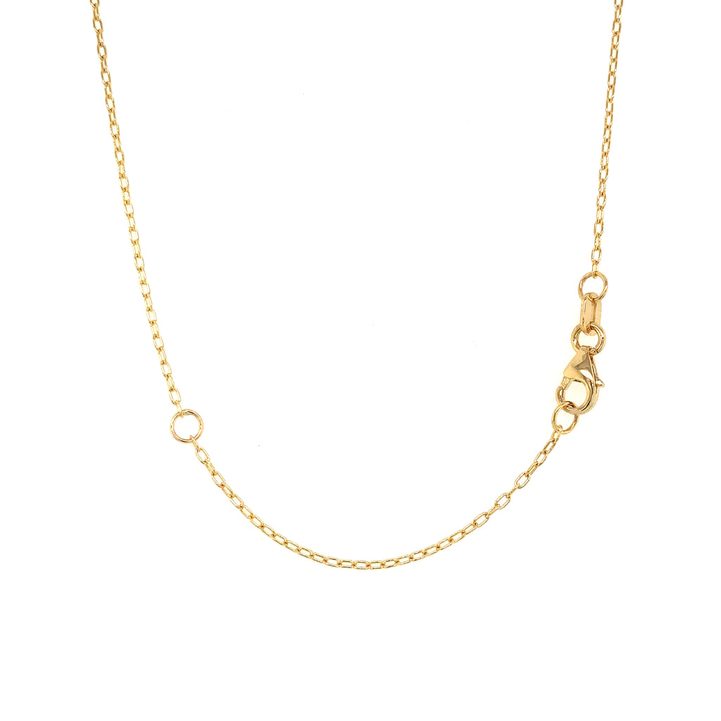 Afarin Collection Triple Circle Diamond Pendant fashioned in 18K Yellow Gold - Image 6 of 7