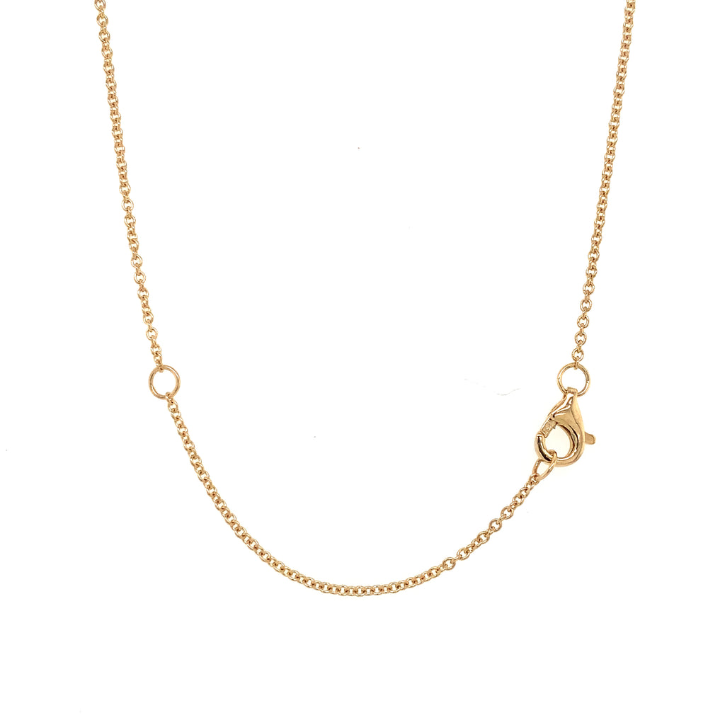 Afarin Collection Butterfly Diamond Necklace in 18K Yellow Gold - Image 4 of 6