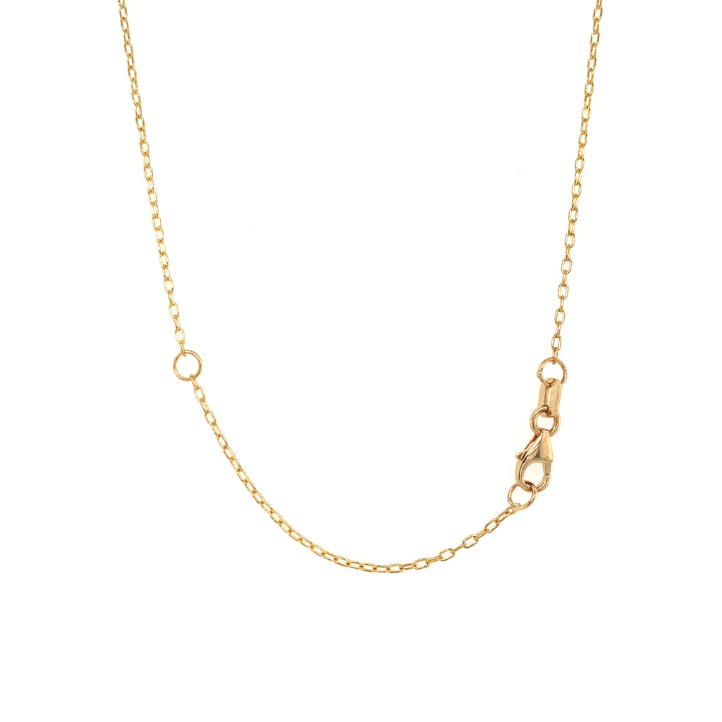 Afarin Collection Chevron Diamond Necklace in 18K Yellow Gold - Image 3 of 5