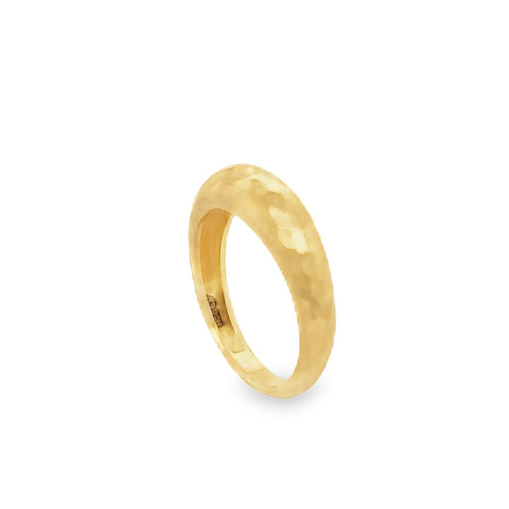 Lika Behar Pure Love Deserves Pure Gold BOOGIE LINE Collection Stackable Ring all 22k Gold - Image 5 of 9