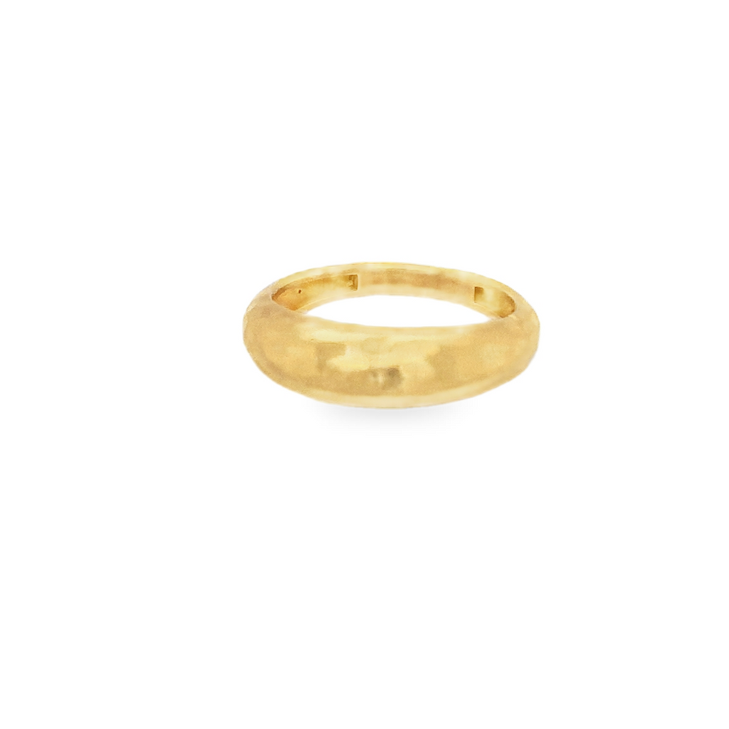 Lika Behar Pure Love Deserves Pure Gold BOOGIE LINE Collection Stackable Ring all 22k Gold - Image 7 of 9