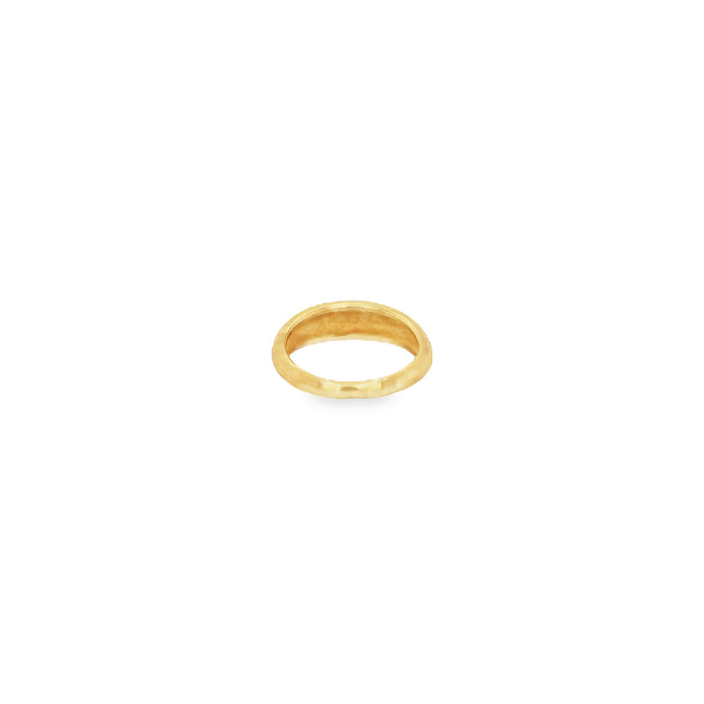 Lika Behar Pure Love Deserves Pure Gold BOOGIE LINE Collection Stackable Ring all 22k Gold - Image 8 of 9
