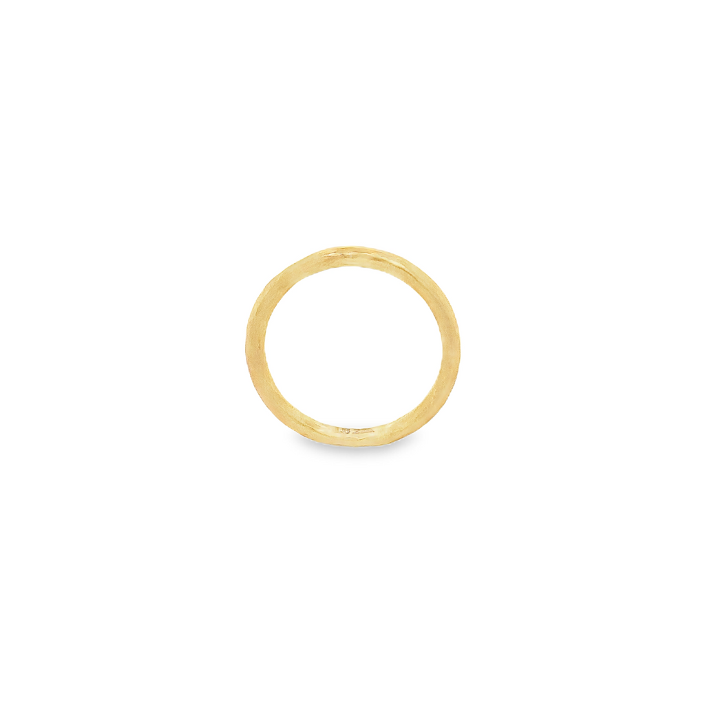Lika Behar Pure Love Deserves Pure Gold Hammered 24Kt Stackble Band - Image 3 of 9