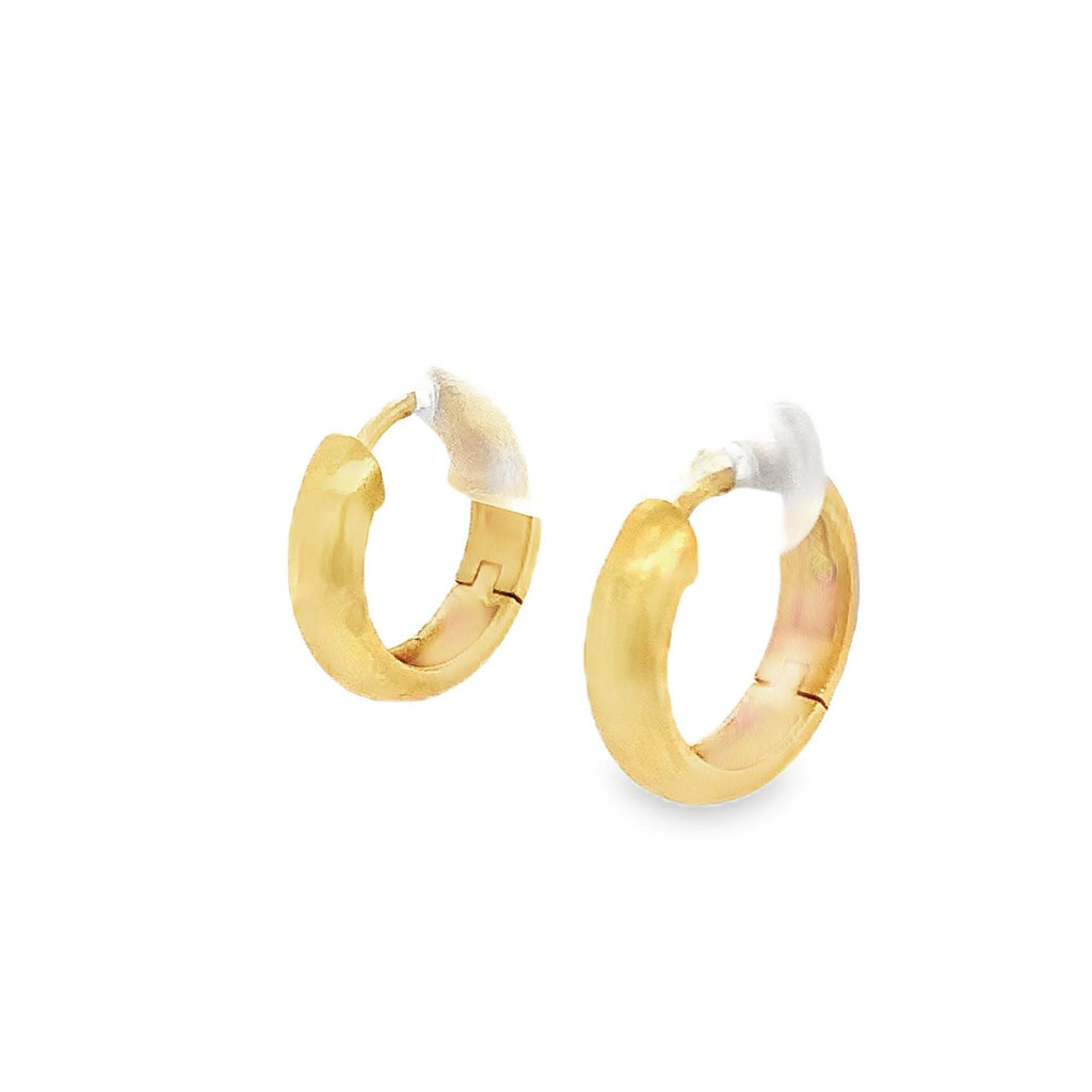 Lika Behar Pure Love Deserves Pure Gold DIANA Starter Hoop Earring in 22K Gold - Image 4 of 8