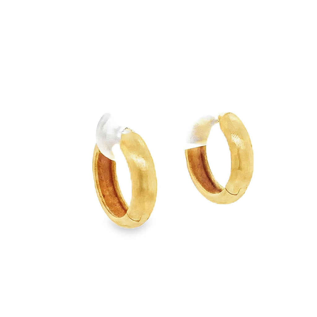 Lika Behar Pure Love Deserves Pure Gold DIANA Starter Hoop Earring in 22K Gold - Image 5 of 8