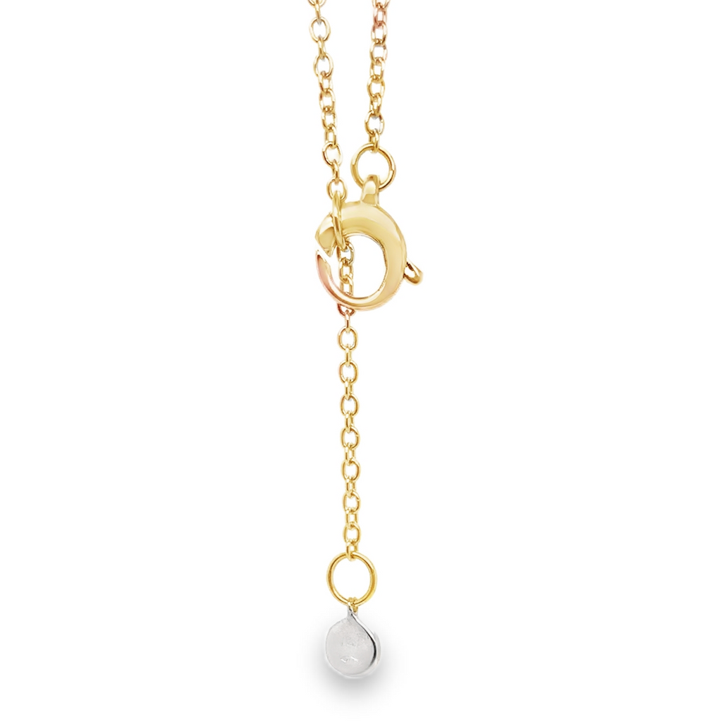 A. Link Metropolitan Collection Lariat Diamond Necklace in 18K Yellow and White Gold - Image 5 of 8