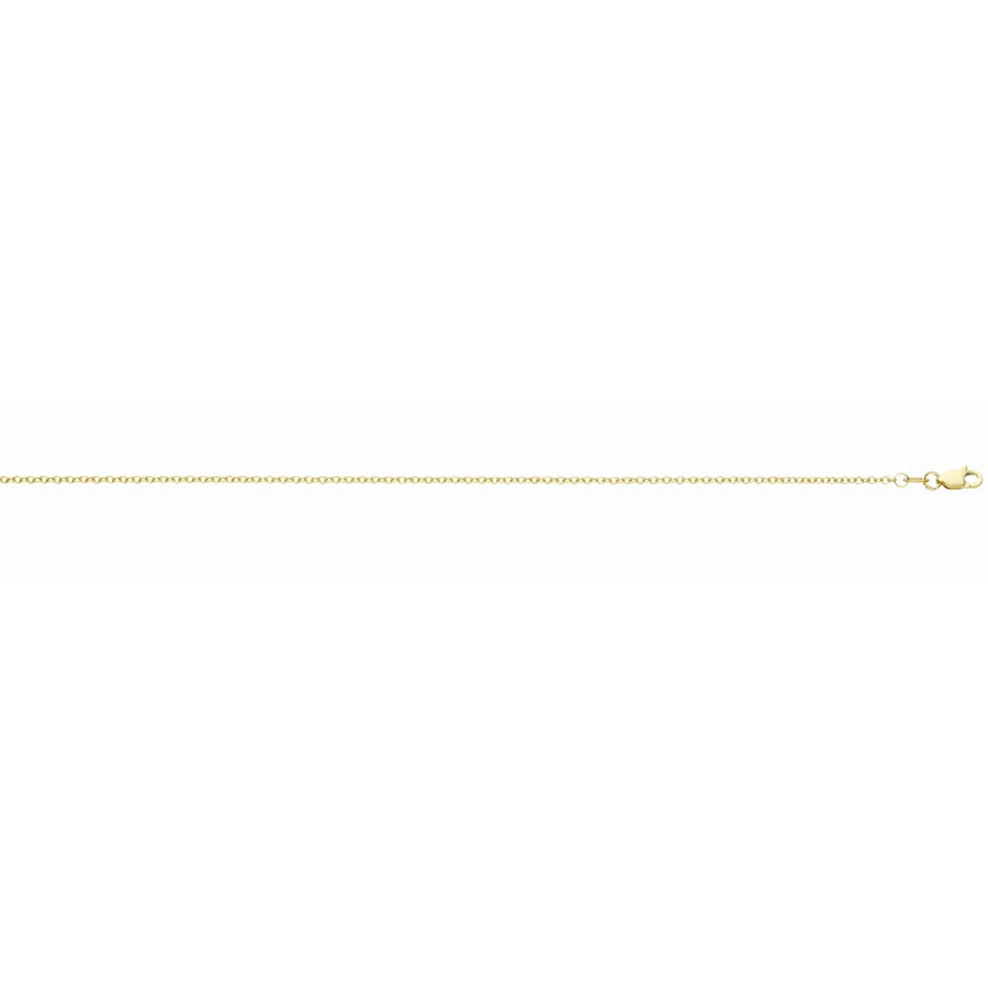 Cable Chain in 14K Yellow Gold 16" Long
