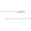 Diamond Cut Cable Link Chain in 14K White Gold