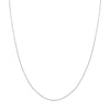 Diamond Cut Cable Link Chain in 14K White Gold