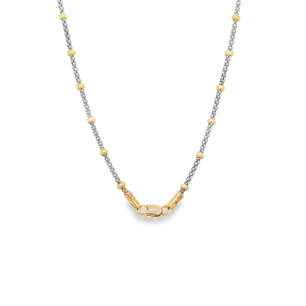 South Sea Black Tahitian Pearl Set in 18K Two Tone Gold - Image 3 of 5