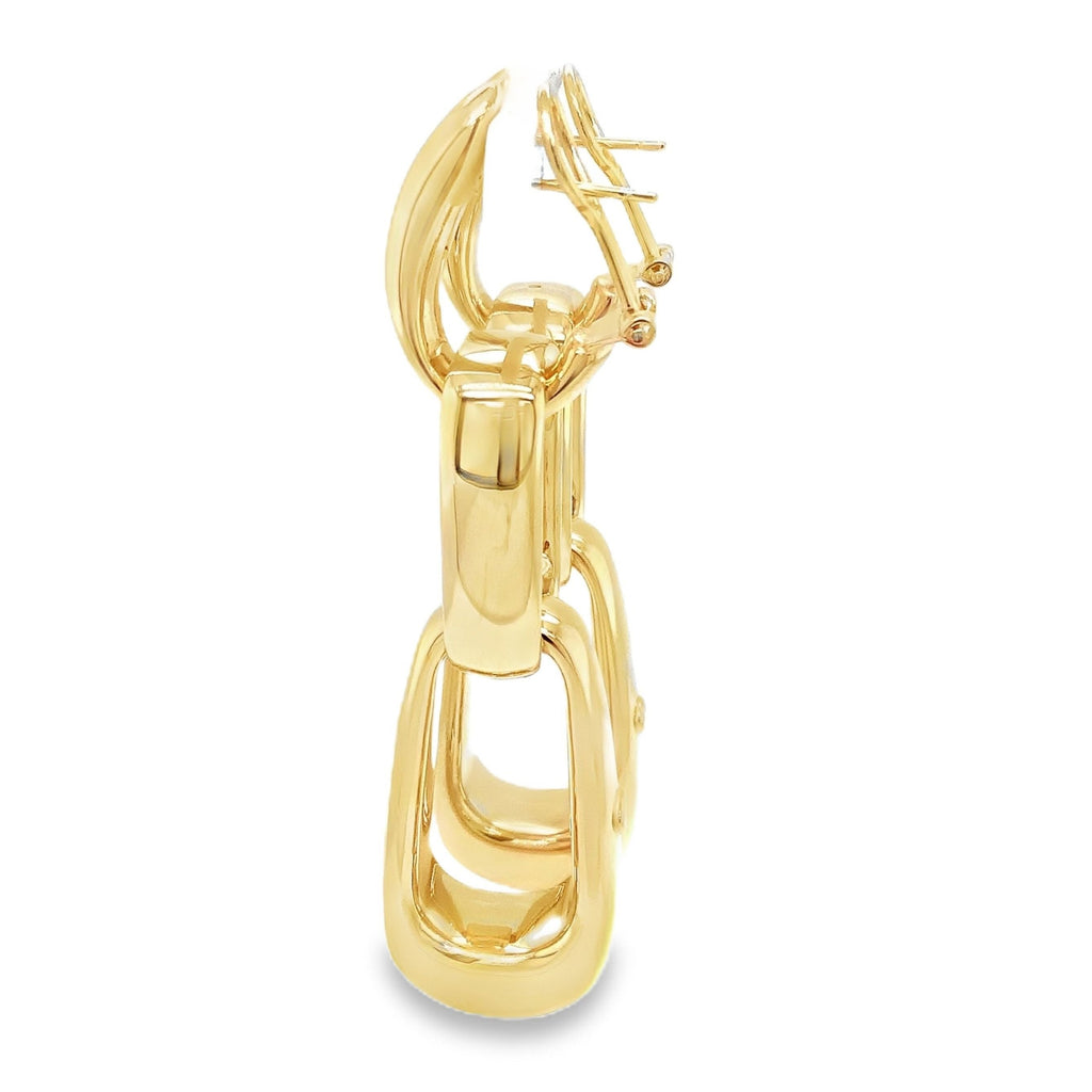 Interchangeable Drop 18K Yellow Gold Electroformed Earring - Image 2 of 6