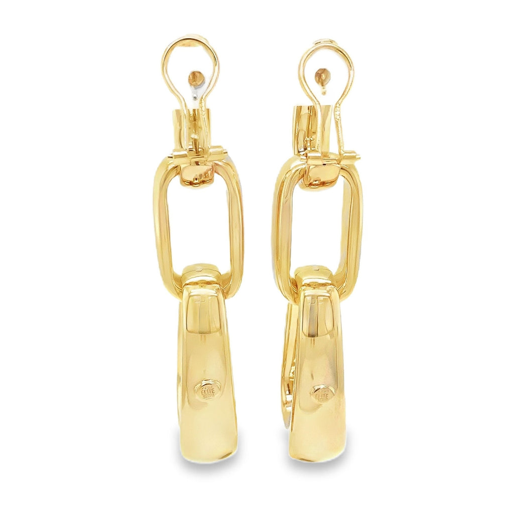 Interchangeable Drop 18K Yellow Gold Electroformed Earring - Image 3 of 6