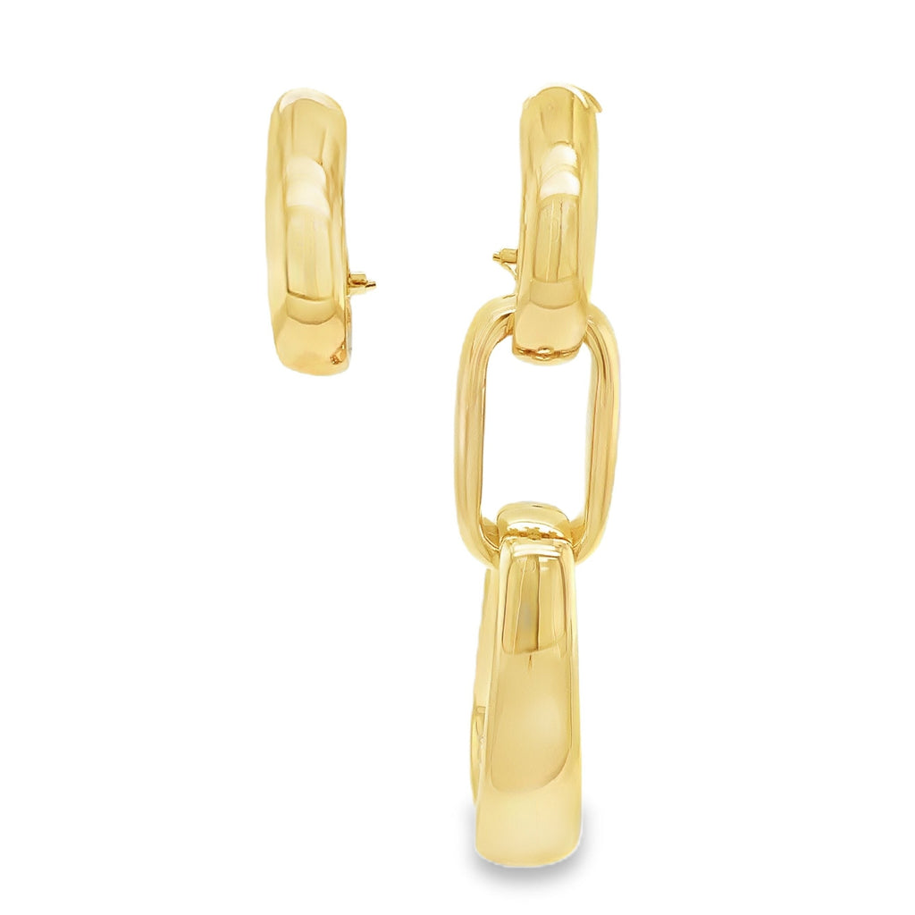 Interchangeable Drop 18K Yellow Gold Electroformed Earring - Image 6 of 6
