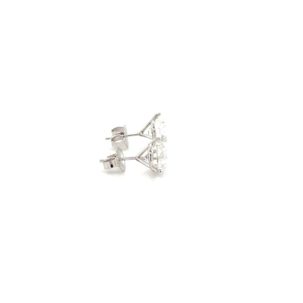 Round Brilliant Cut Lab Grown Diamond Studs Earring Set In 14K White Gold 5.16 cts t.w. - Image 5 of 5