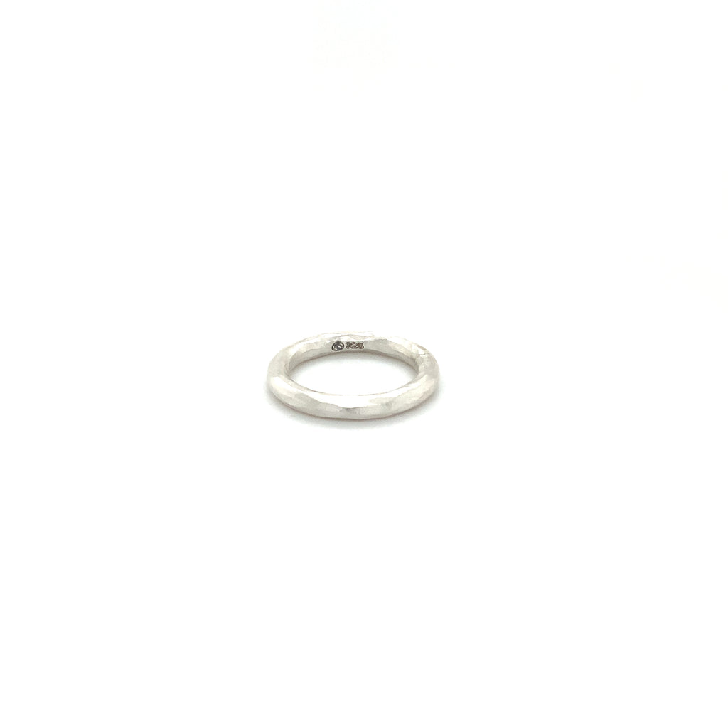 Lika Behar Savor Silver Collecting Hammered Finish Stackable Band - Image 2 of 5