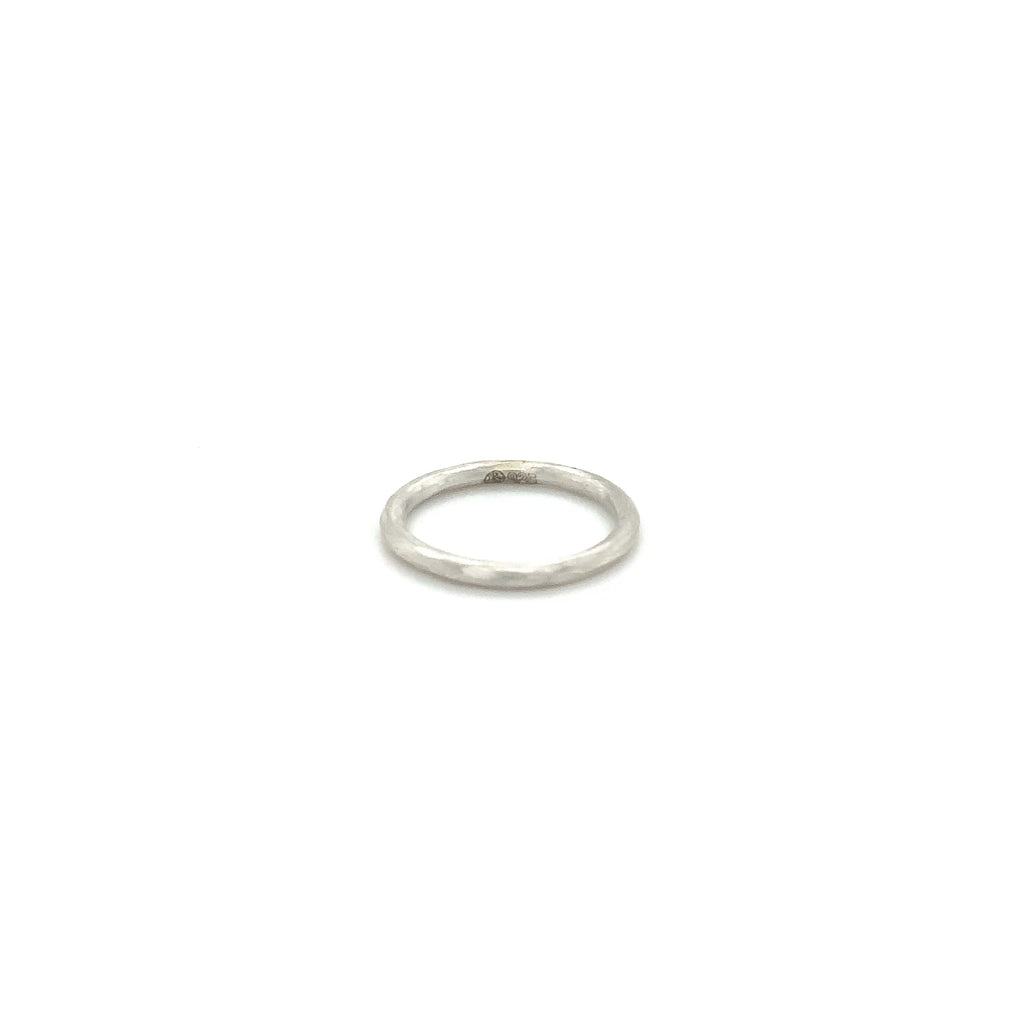 Lika Behar Savor Silver Collecting Hammered Finish Stackable Band - Image 3 of 5