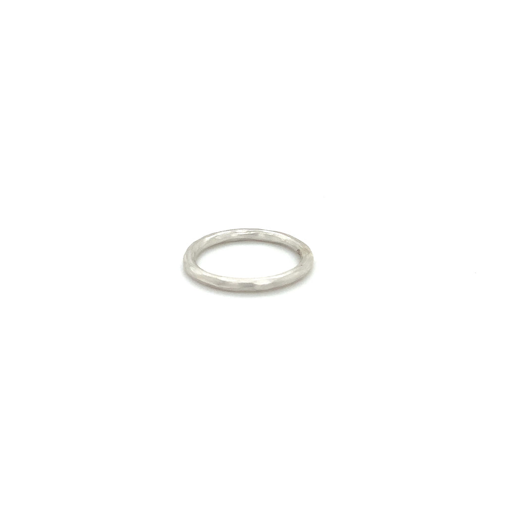 Lika Behar Savor Silver Collecting Hammered Finish Stackable Band - Image 4 of 5