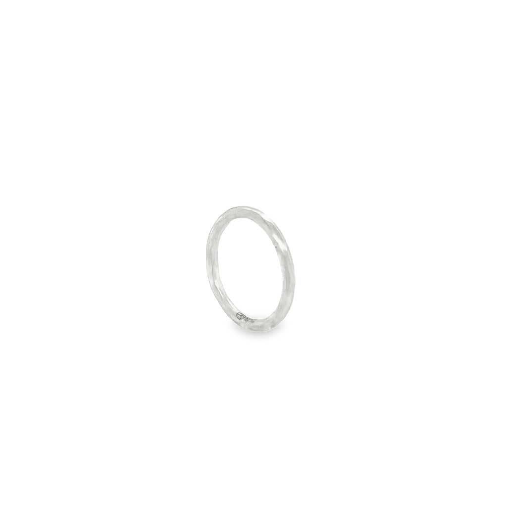 Lika Behar Savor Silver Collecting Hammered Finish Stackable Band - Image 5 of 5