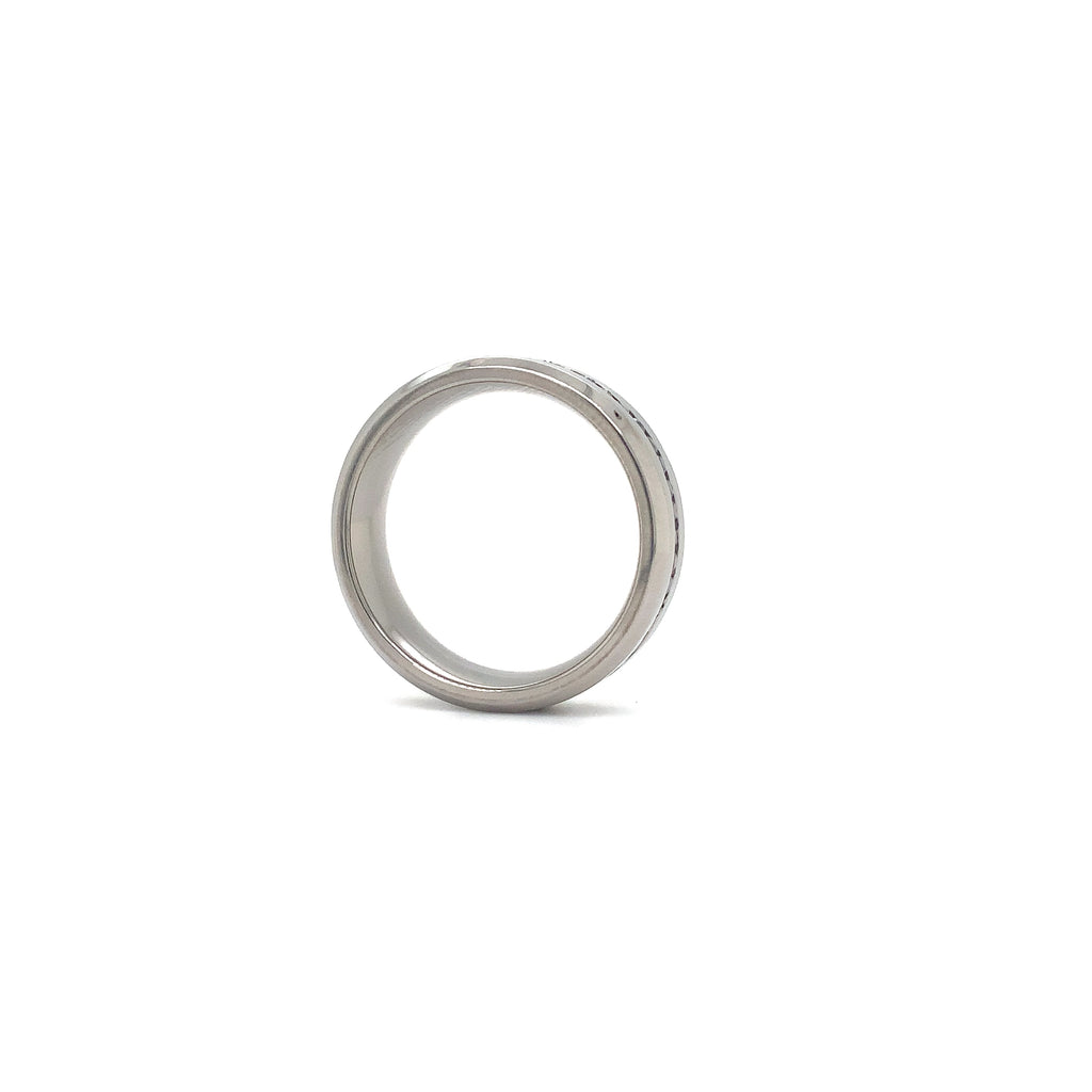 Titanium Black Diamond Eternity Band - Image 11 of 11