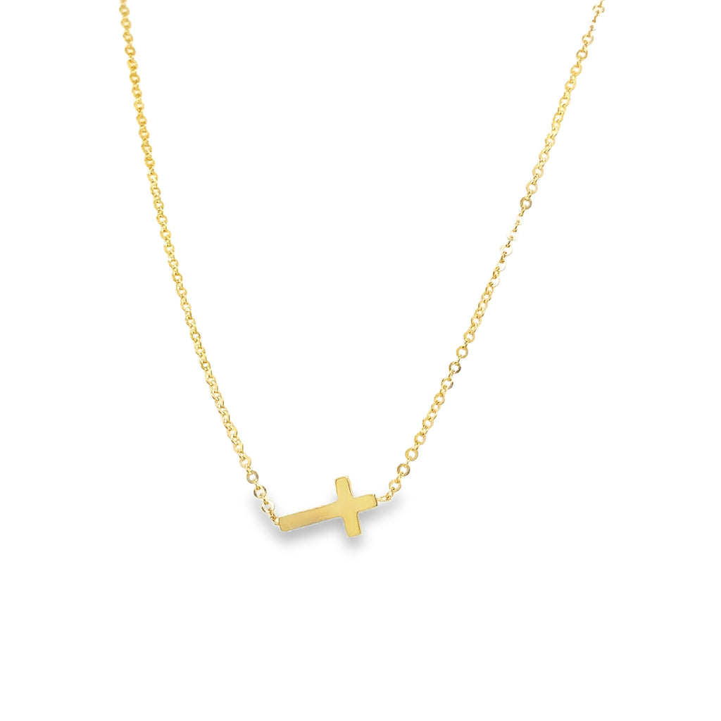 Piece Of Me Comfort Fit Wedding Band in 14K Two Tone with pendant - Image 2 of 14