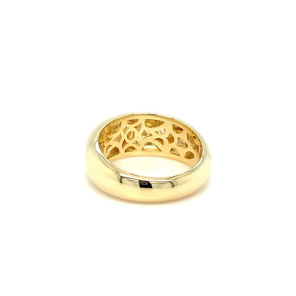 Christopher Designs L'Amour Crisscut® Diamond Ring set in 18K Yellow Gold. - Image 7 of 8