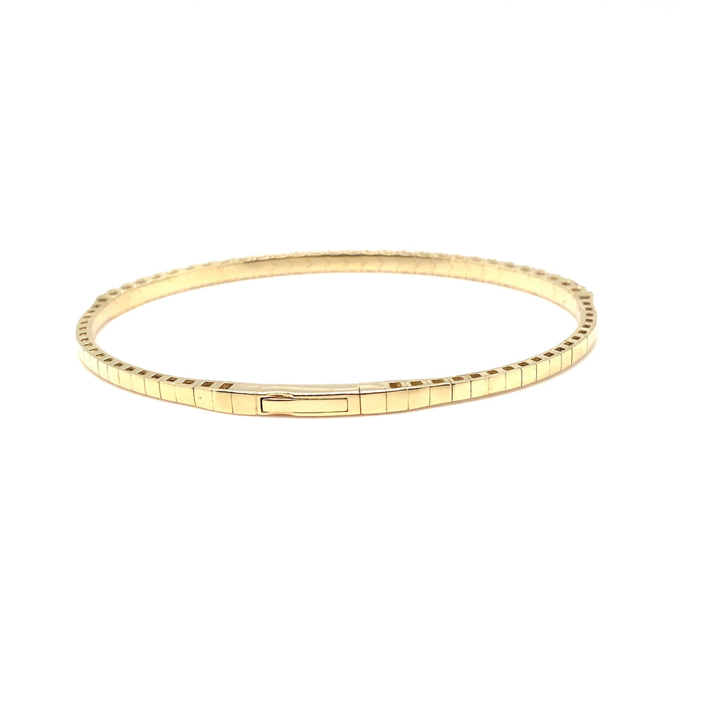 David Kord Flexi Diamond and Ruby Bracelet set in 18K Yellow Gold - Image 5 of 8