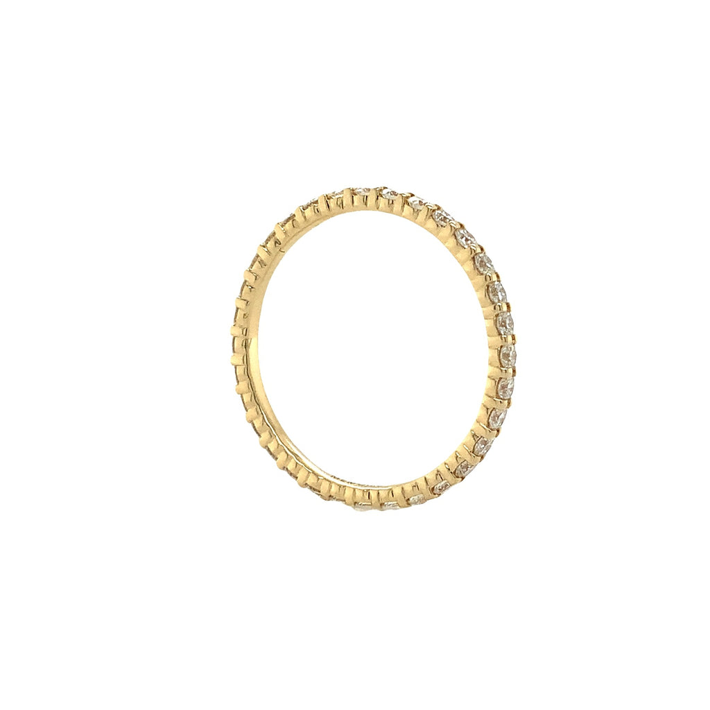 Memoire Petite Prong Collection Eternity Diamond 0.64 ct. Band in 18K Yellow Gold - Image 3 of 7