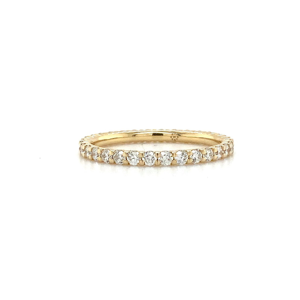 Memoire Petite Prong Collection Eternity Diamond 0.64 ct. Band in 18K Yellow Gold - Image 2 of 7