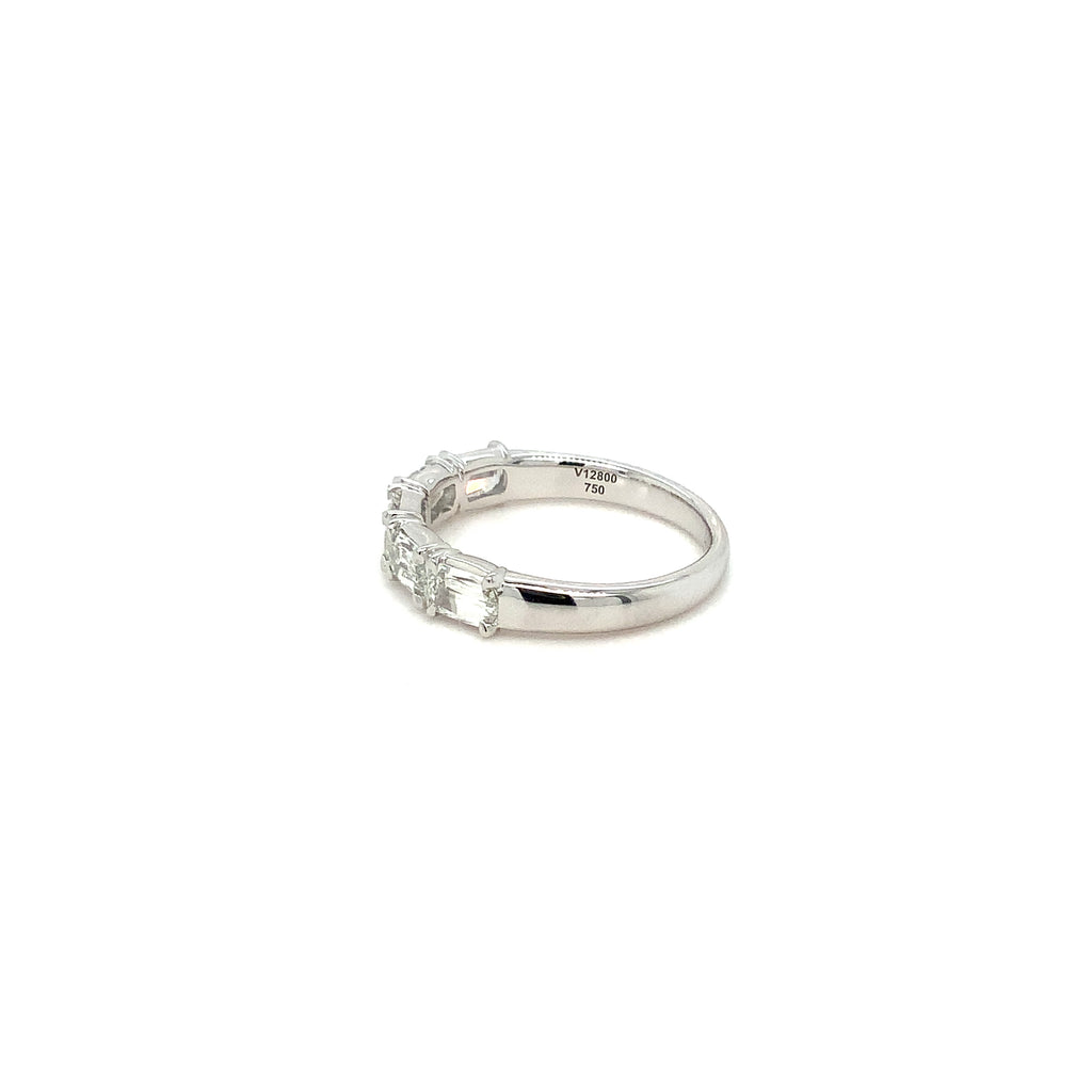 Christopher Designs L'Amour Crisscut® Diamond Band set 18K White Gold - Image 2 of 6