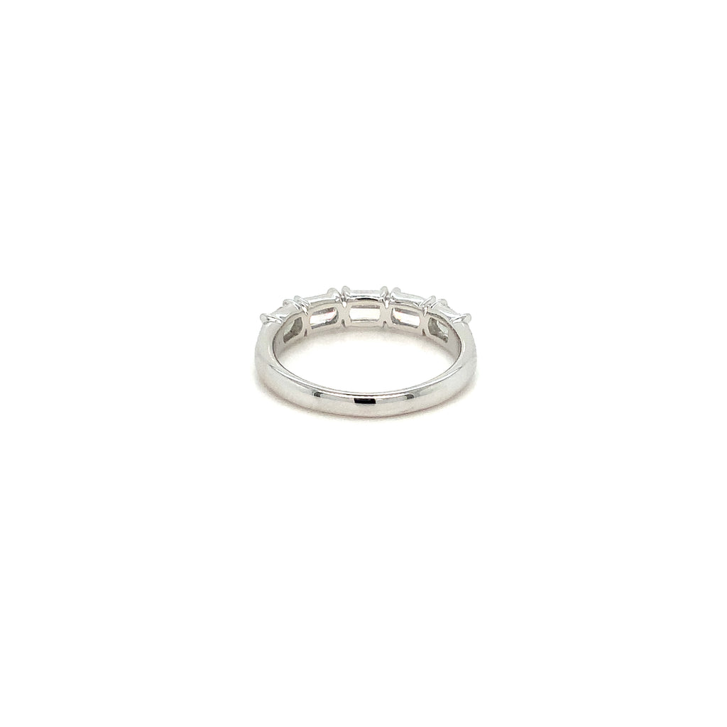 Christopher Designs L'Amour Crisscut® Diamond Band set 18K White Gold - Image 3 of 6