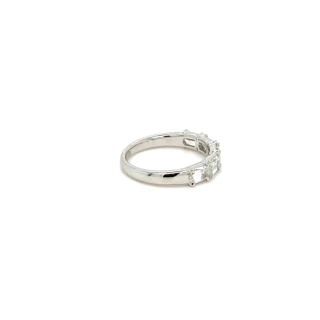 Christopher Designs L'Amour Crisscut® Diamond Band set 18K White Gold - Image 6 of 6