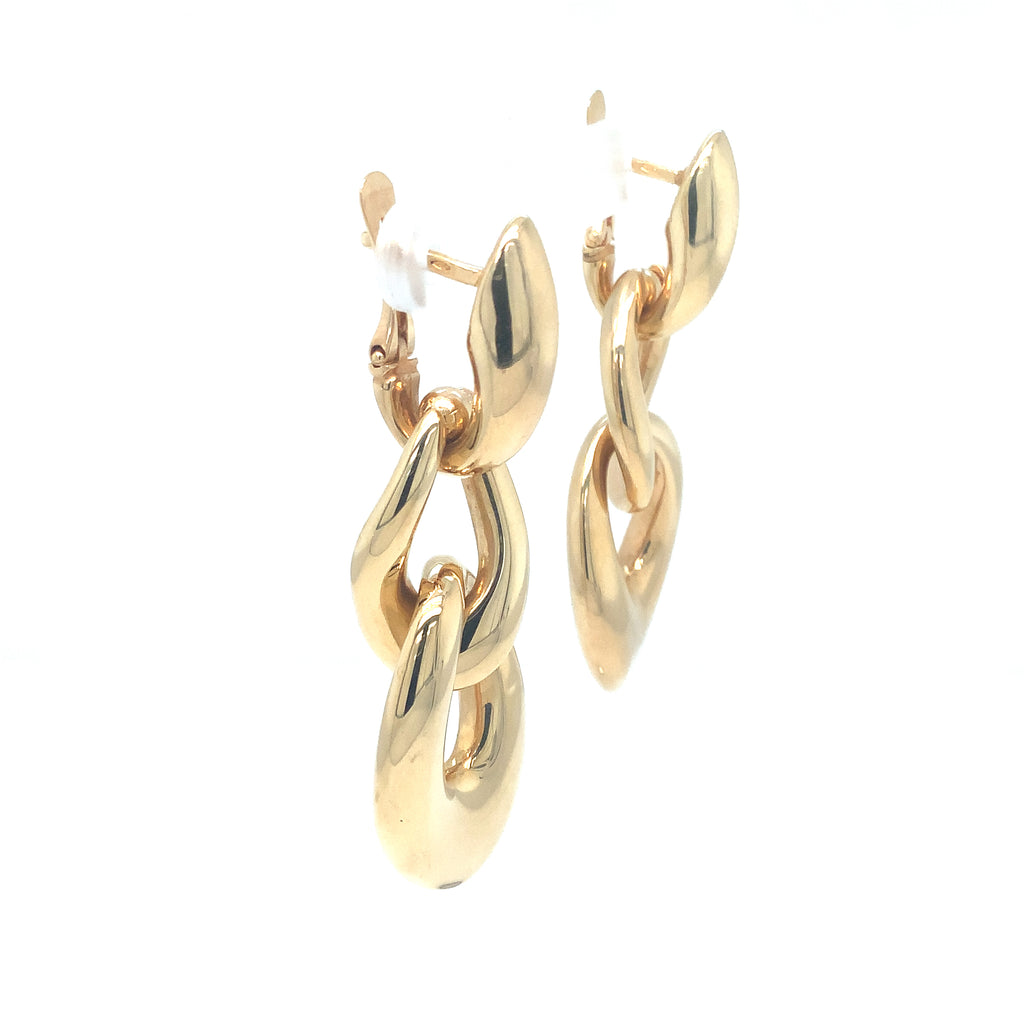 Interchangeable Drop 18K Yellow Gold Electroformed Earring - Image 7 of 10