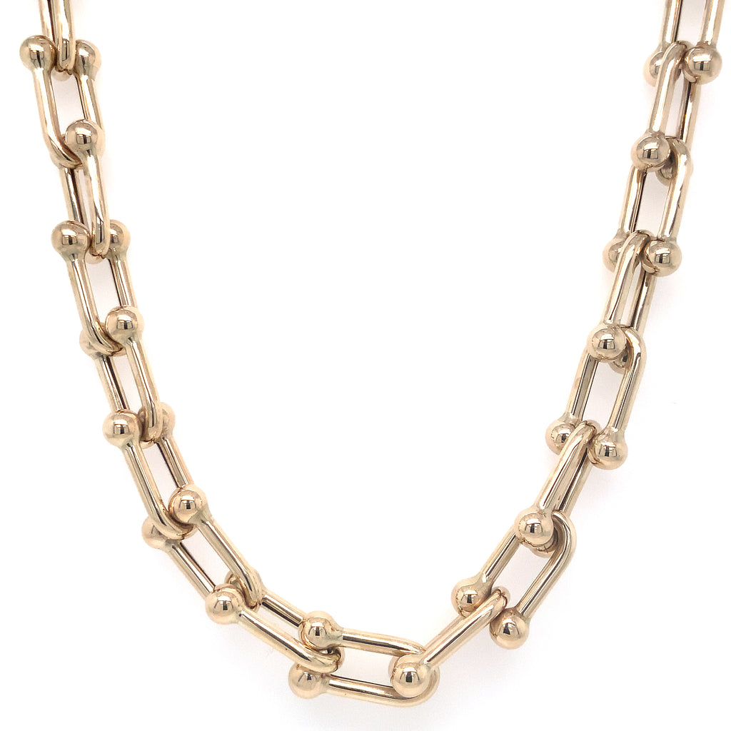 Inspired by a vintage design Necklace in 14K Yellow Gold - Image 1 of 4