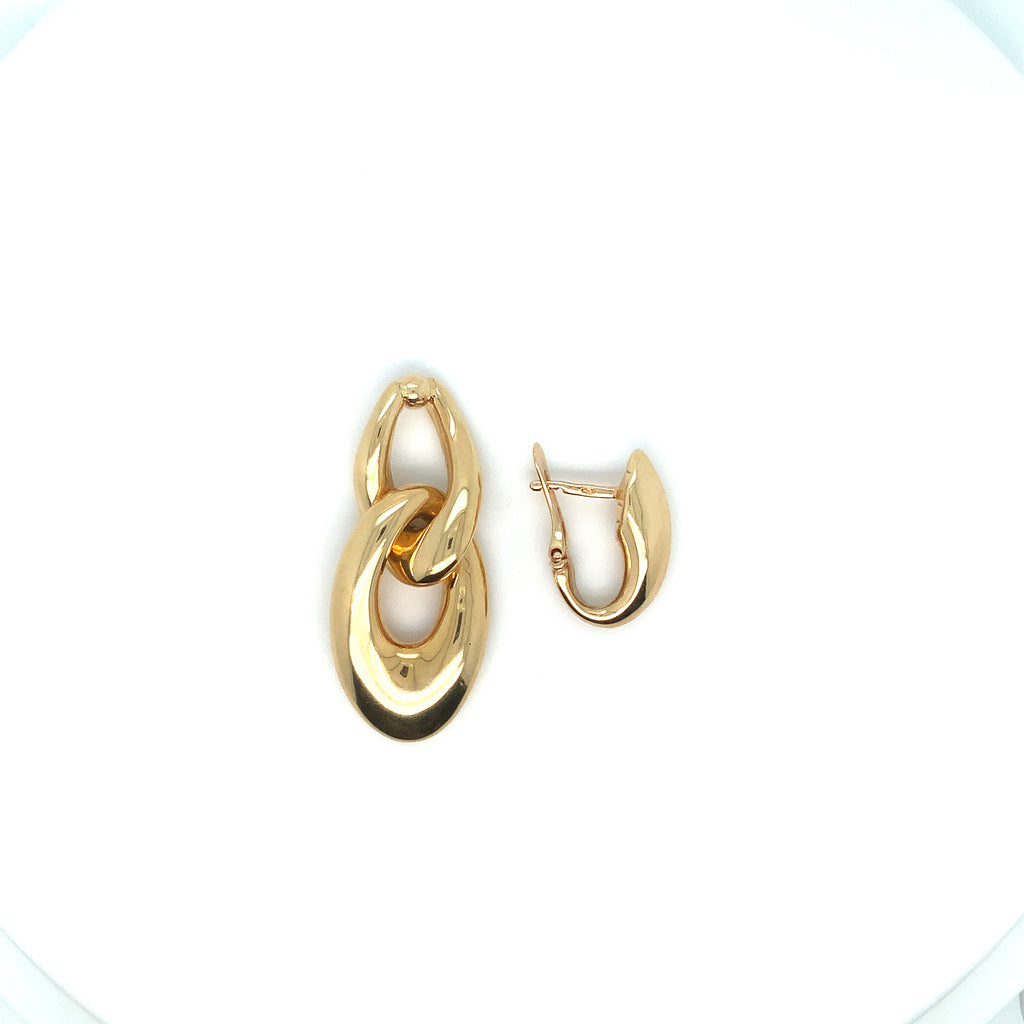 Interchangeable Drop 18K Yellow Gold Electroformed Earring - Image 10 of 10