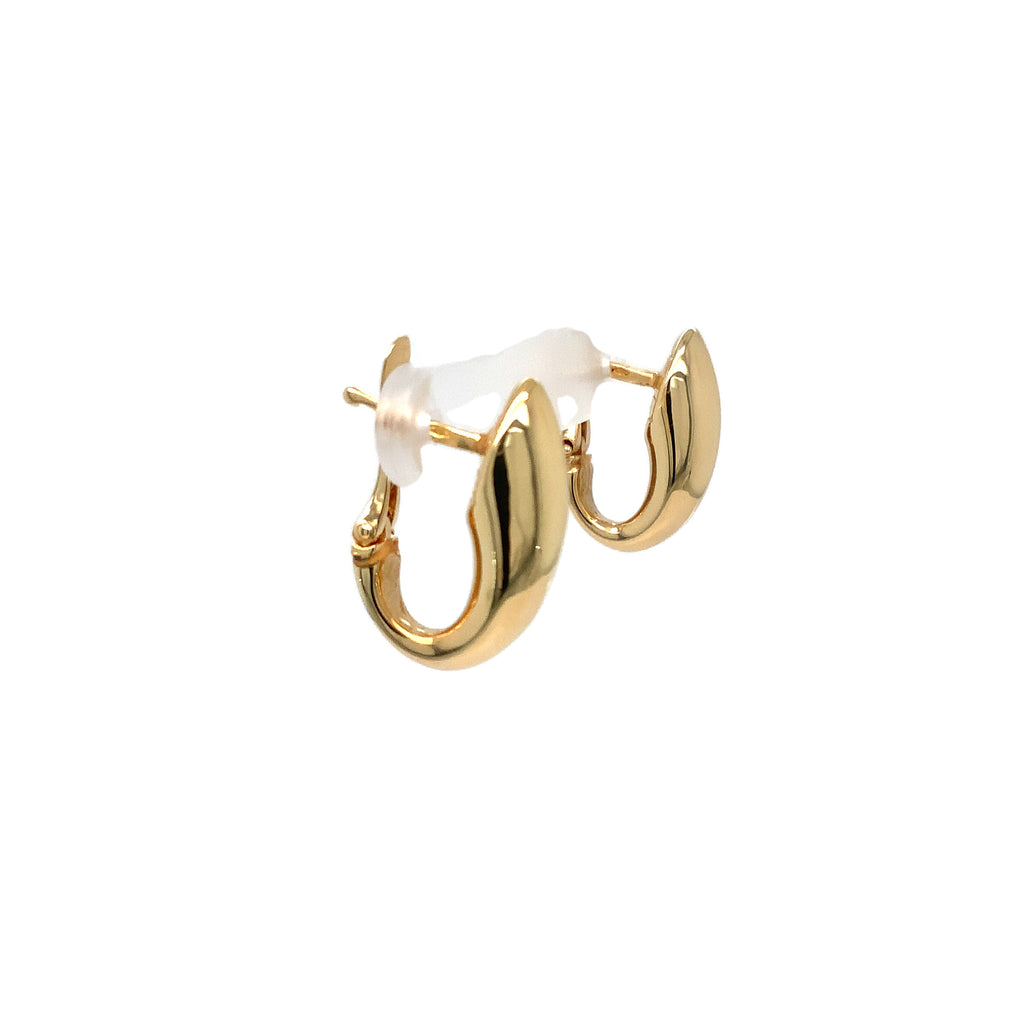 Interchangeable Drop 18K Yellow Gold Electroformed Earring - Image 9 of 10