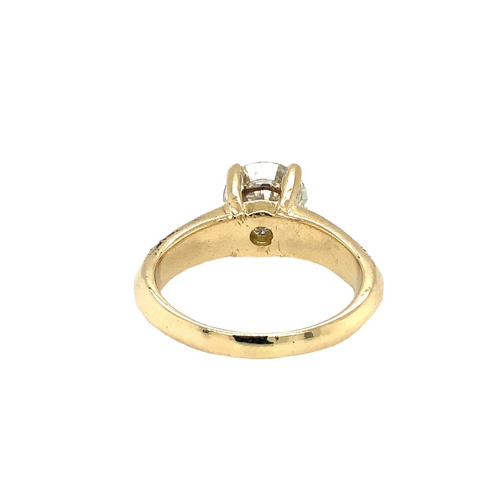 Diamond Engagement Ring 18K Yellow Gold 1.75 ctw - Image 6 of 11
